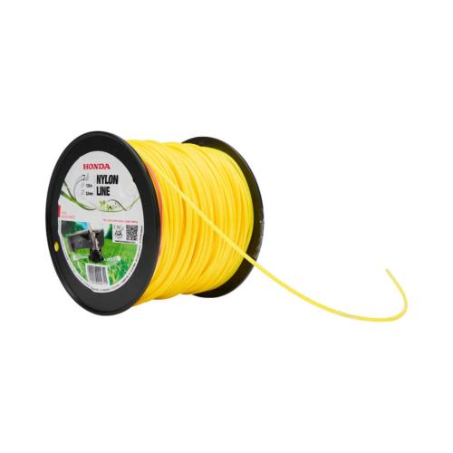 Fil nylon Honda 72511-VF9-120WXYE – Haute résistance – 120m x 3mm – Jaune performant pour débroussailleuses