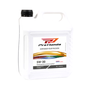 Huile moteur 4 temps synthétique 5W30 – 4x4L – Réf. 08221-777-400MPRO – Haute performance Honda