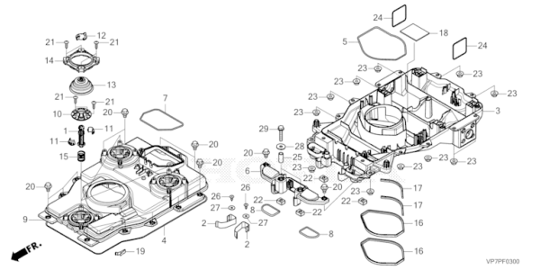 CADRE HRM1500E HONDA MIIMO