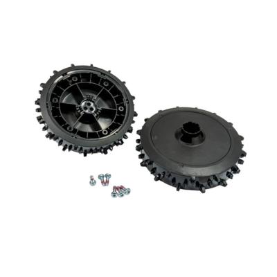 Roues arrières optionnelles Terrain boueux ou feuillu pour HRM 40 & Live, HRM 70 Live (Vendu par 2)
