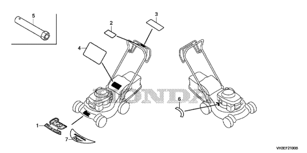 F-21 ETIQUETTE & OUTIL