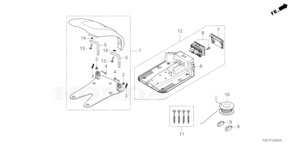 STATION D'ACCUEIL HRM40E & LIVE HONDA MIIMO