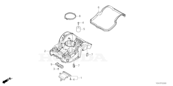 CADRE HRM70E LIVE HONDA MIIMO
