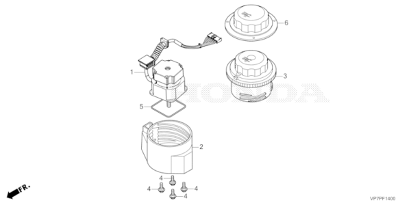 MOTEUR TRAVAIL HRM 1500E HONDA MIIMO
