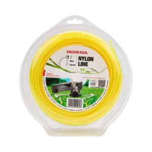 Fil nylon Honda 3 mm jaune – Silencieux torsadé – 60 m – Réf. 72511-VF9-060SLYE