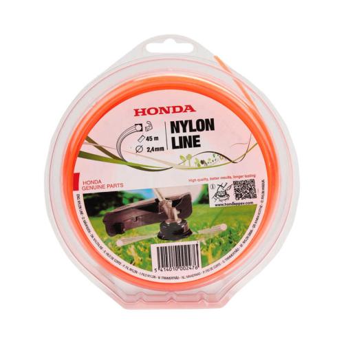 Fil nylon Honda haute résistance orange – 2,4 mm × 45 m – Réf. 72511-VF9-045WXOR