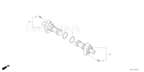 MOTEUR DE TRACTION HRM40E HONDA MIIMO