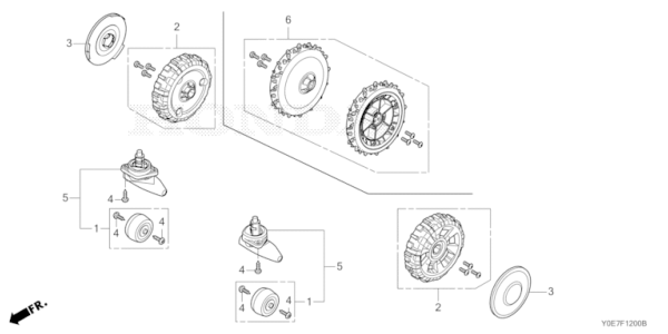 ROUE HRM40E & LIVE HONDA MIIMO
