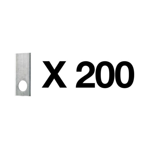 Lames par 200 pour HRM 1000 / HRM 1500 & Live / HRM 2500 & Live / HRM 4000 Live
