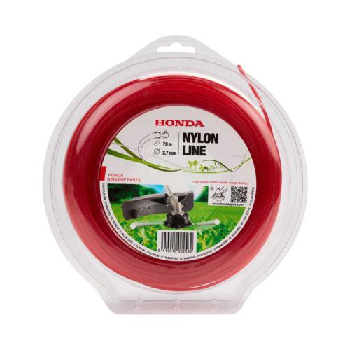 Fil nylon Honda rond 2,7 mm rouge – 70 m – économique – Réf. 72511-VF9-070RLRE